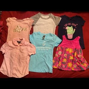 Bundle of 6 3T Shirts
